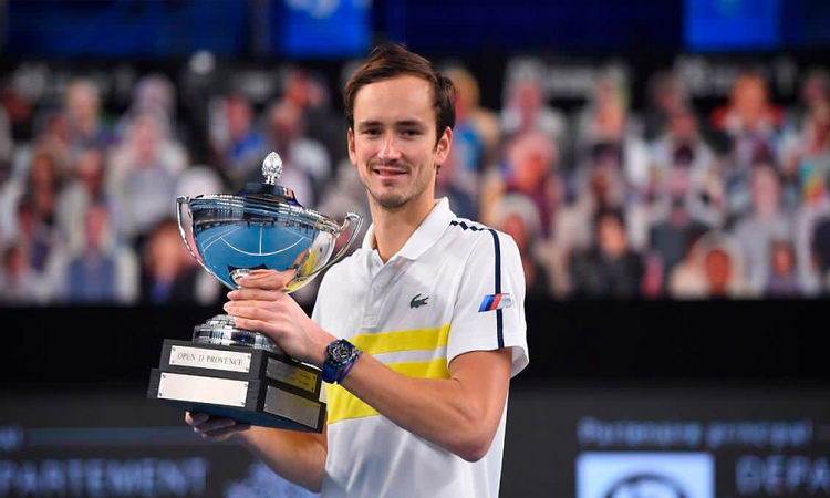 Medvedev desplazó a Nadal del segundo puesto del ranking