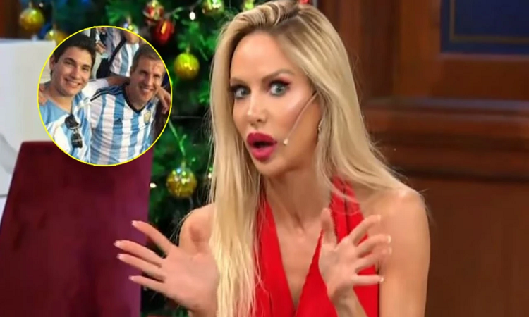 Luly Salazar escrachó con chats privados al hijo de Martín Redrado 