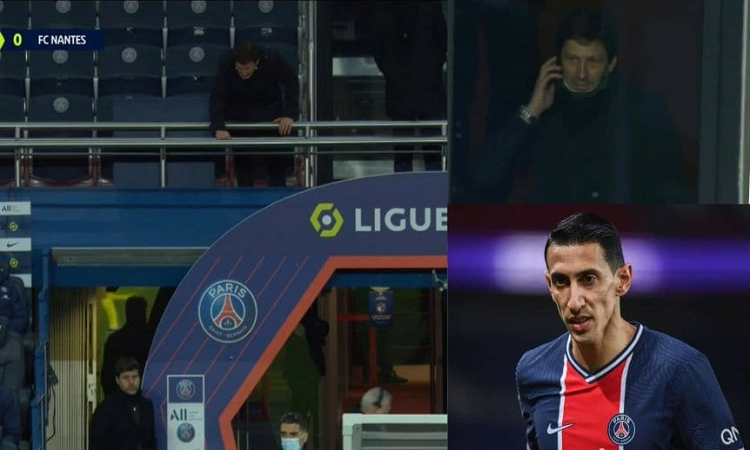 Di María: en pleno partido del PSG le avisaron de un robo con secuestro en su casa