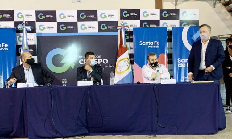 Michlig participó de la licitación pública para la pavimentación de la RP39