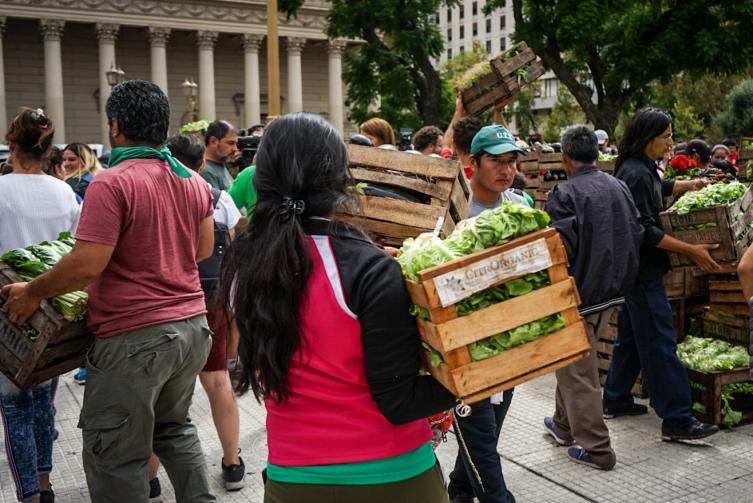 Verdurazo en la Ciudad de Santa Fe
