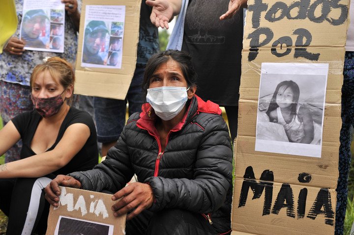 Hallaron un buzo que sería del captor de Maia a la vera de una ruta