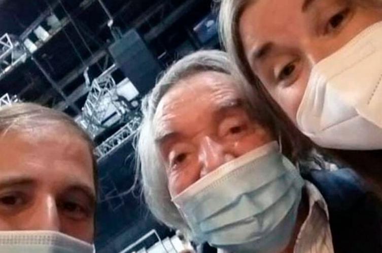 Carlitos Balá se vacunó contra el coronavirus