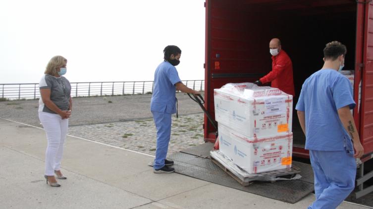 La provincia recibió 25.800 nuevas dosis de Sputnik V