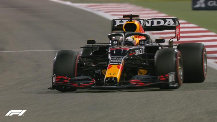 Verstappen, sobre el final, logró la primera 