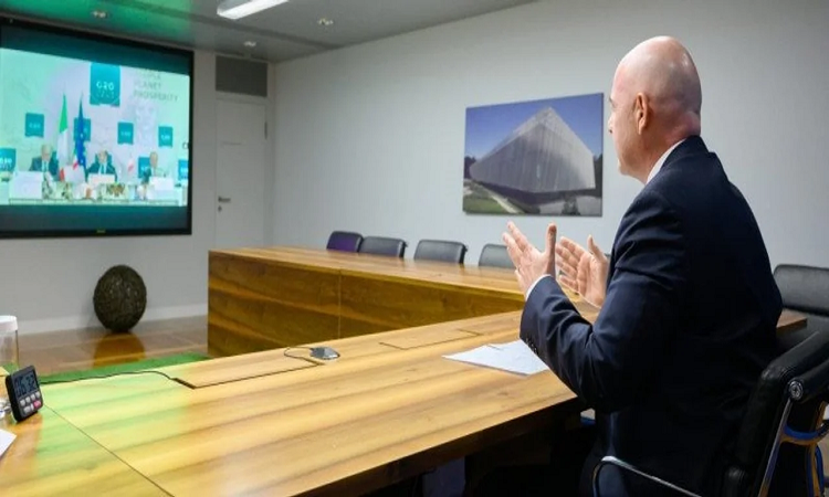 G20: Infantino explicó las reformas para luchar contra la corrupción 