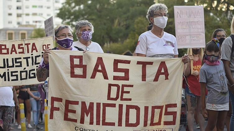 Hubo 70 femicidios en la Argentina durante el primer trimestre del año