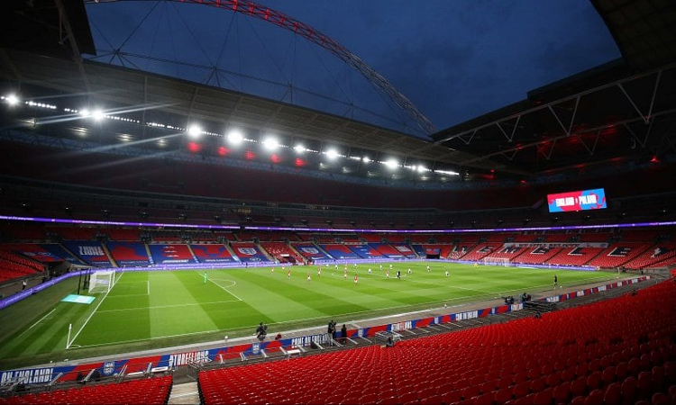 Inglaterra: harán pruebas con público para Eurocopa