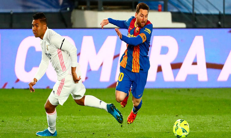 El Real Madrid le ganó el clásico al Barcelona de Messi