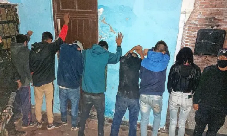 Desactivaron una fiesta clandestina con 70 personas 