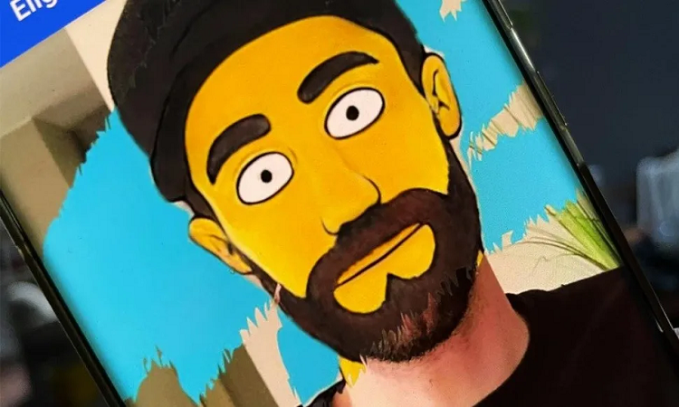 Así convertis tus selfies en personajes de Los Simpson, Disney o Pixar