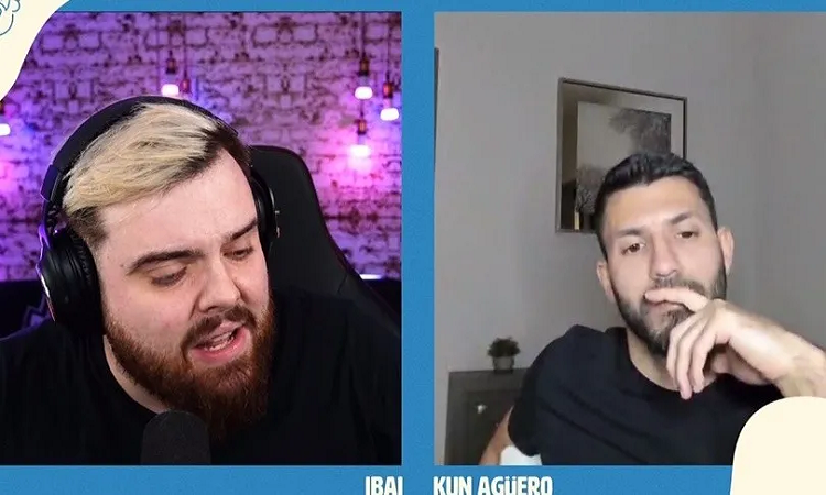 Ibai Llanos habría revelado por error el próximo equipo del Kun Agüero