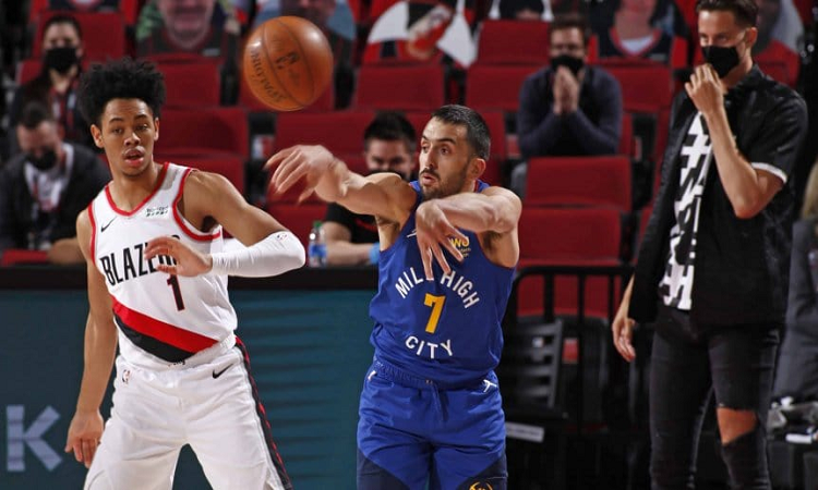 Campazzo y cuatro triples para el triunfo de Denver Nuggets