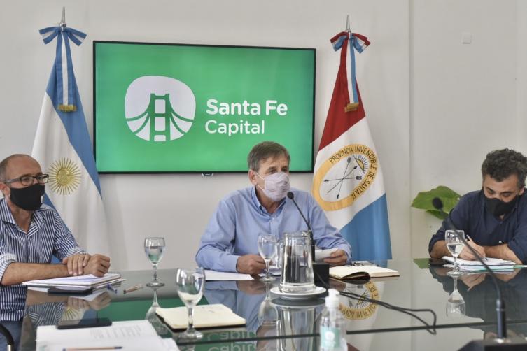 Jatón reunió al Comité de Gestión de Riesgos