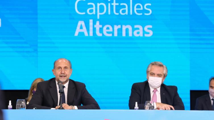 Perotti y Fernández anunciaron obras por más de $76 mil millones para la provincia