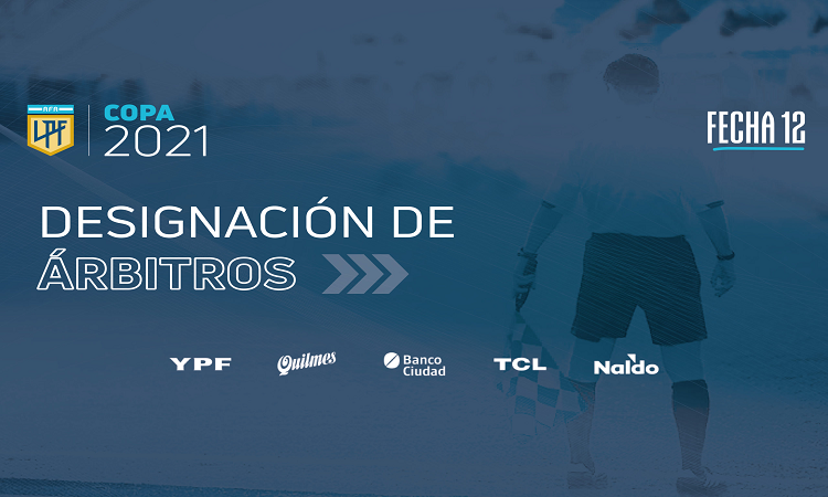 Copa Liga Profesional: los árbitros de la fecha 12 