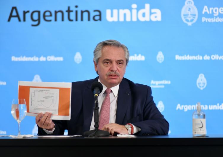 Alberto Fernández se reúne con gobernadores del centro y sur