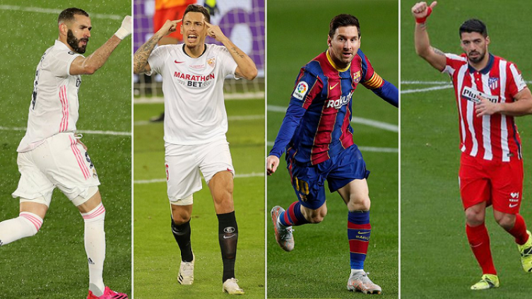 Liga de España: cuatro candidatos y tres puntos de diferencia