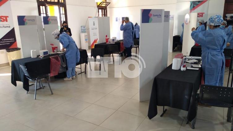Santo Tomé sumó un nuevo centro de vacunación