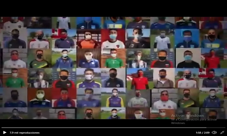 Liga Profesional: los clubes en campaña contra el Covid
