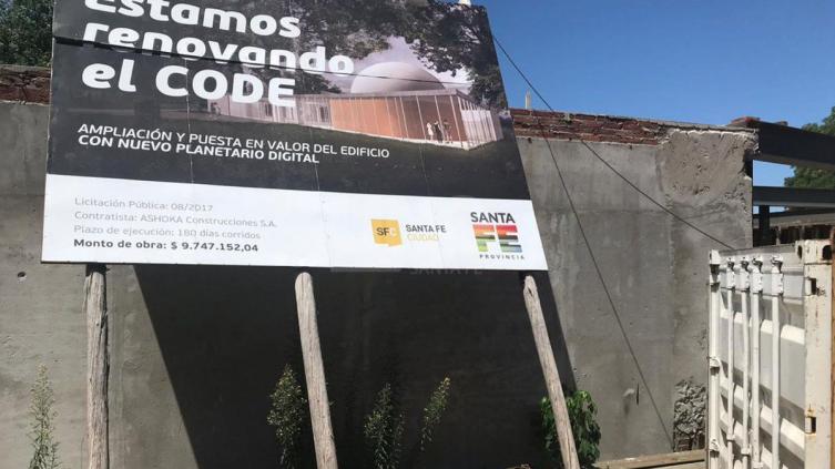 Finalizarán las obras en el CODE