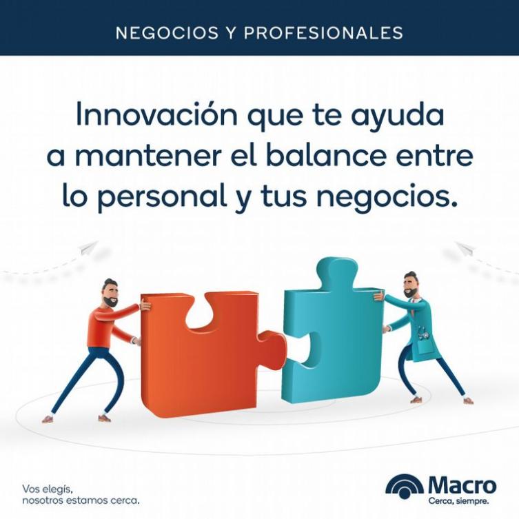 Banco Macro: nueva propuesta para negocios y profesionales