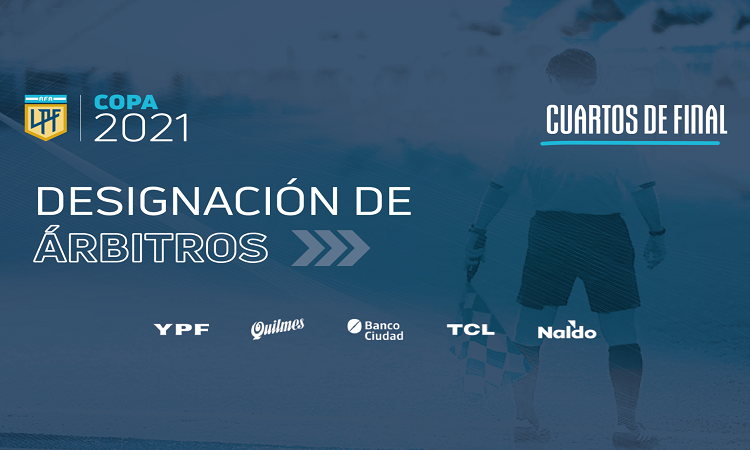 LPF: los árbitros para Cuartos