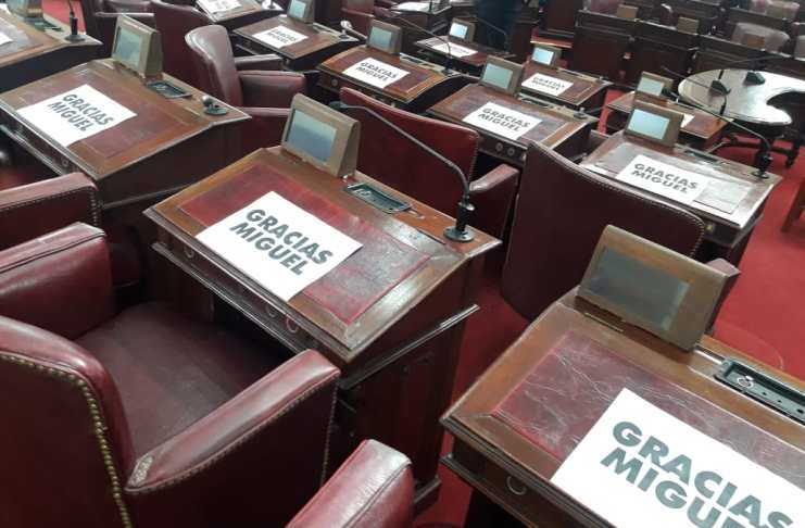 Homenaje a Miguel Lifschitz en la Cámara de Diputados