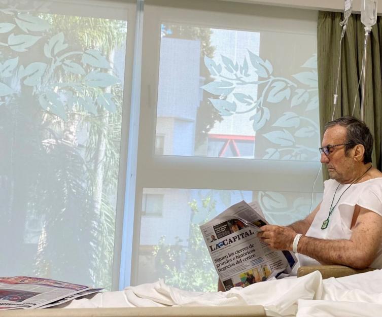 Reutemann salió de terapia intensiva