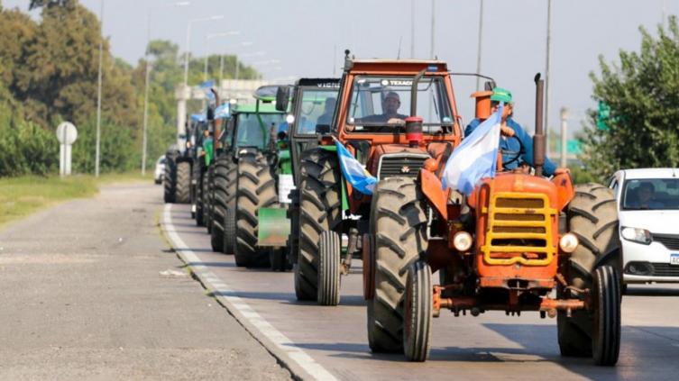 Arrancó el paro del campo por el cierre de las exportaciones de carne 