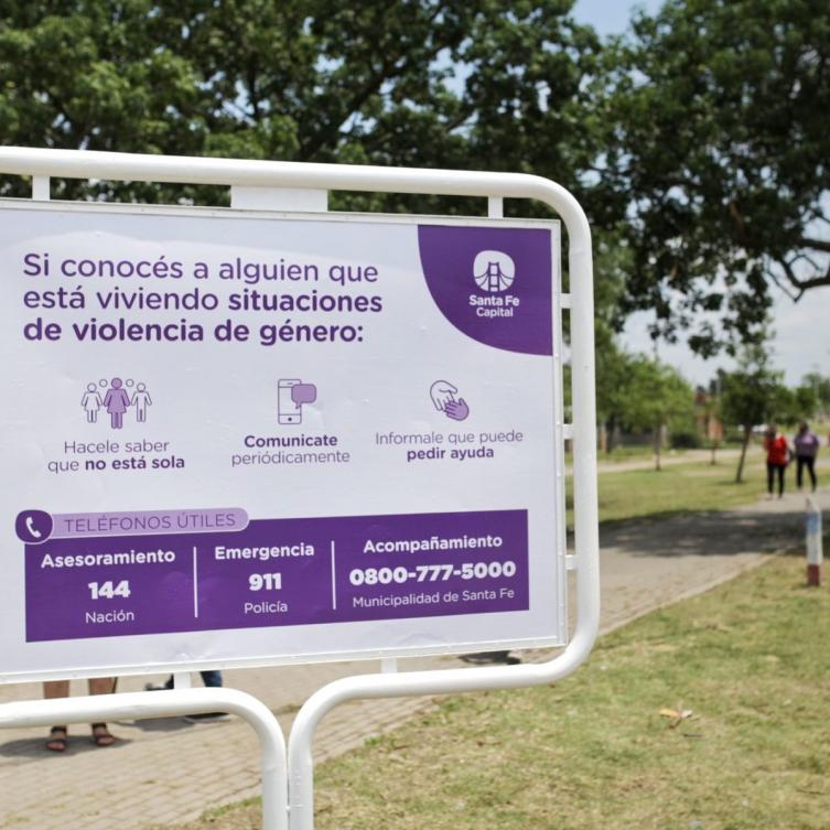 Violencia de género: la Municipalidad continúa con la asistencia