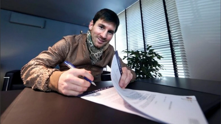 Lionel Messi firmará un nuevo contrato de 10 años con el Barcelona