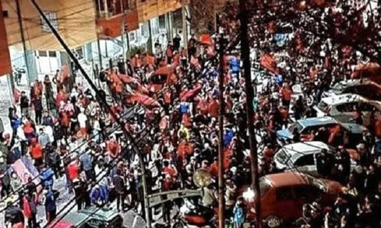 El pedido de Colón a los hinchas en la previa