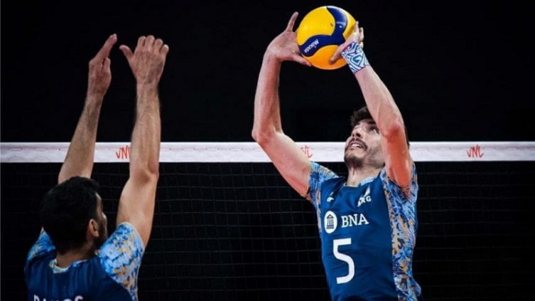 Liga de Naciones de Vóley: Argentina perdió ante Eslovenia