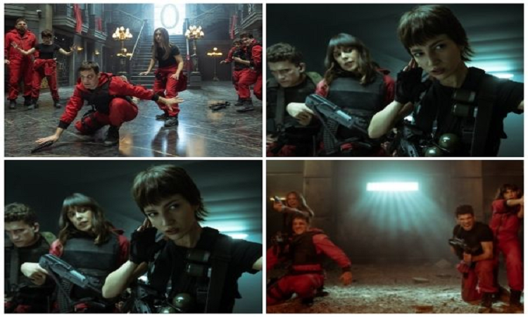 Netflix la parte 5 de La casa de papel