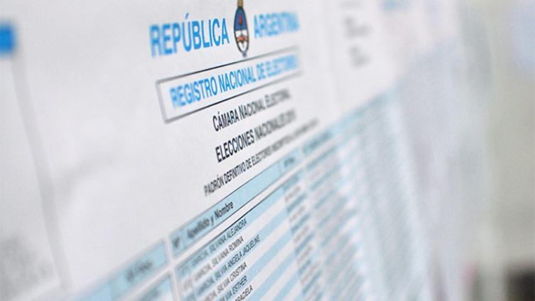 Ya está disponible el padrón provisorio para verificar si los datos 