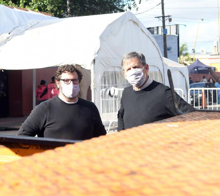 Nuevas bajadas de alimentación eléctrica en La Esquina Encendida
