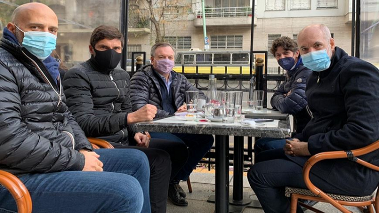 Pullaro y Michlig se reunieron con Lousteau y Larreta