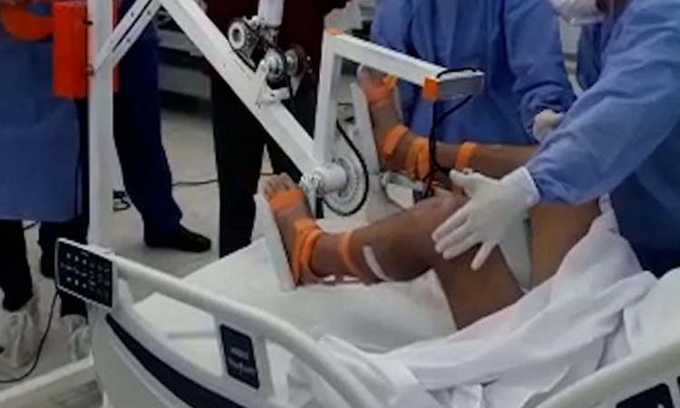 COVID-19: la tecno-bicicleta que sirve para recuperar a los pacientes graves