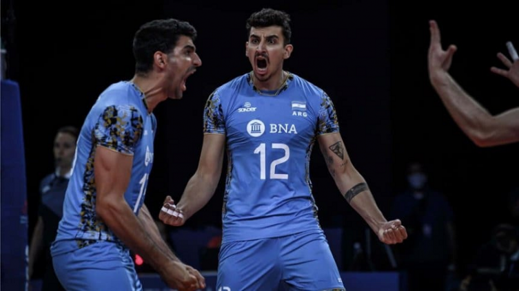 VNL:Argentina le ganó 3-0 a Serbia y acumuló su sexta victoria 