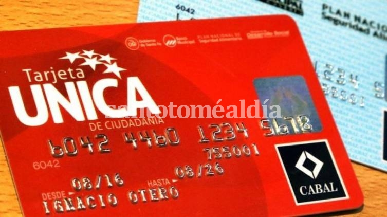 Se acreditan los fondos de la Tarjeta Única de Ciudadanía