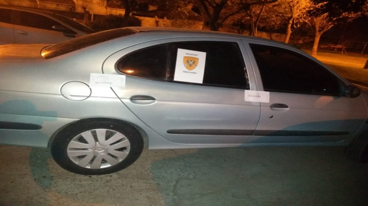 Rescataron un auto con pedido de secuestro