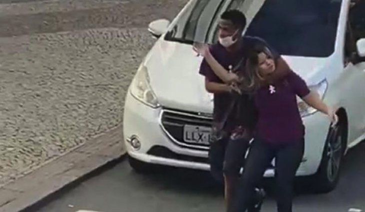 Brasil: la policía mató a un ladrón que tenía de rehén a una chica