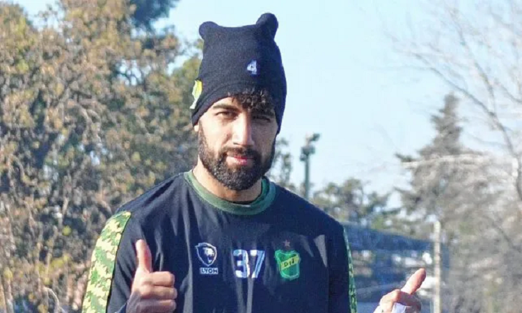 Emanuel Britez trabaja con el plantel de Unión