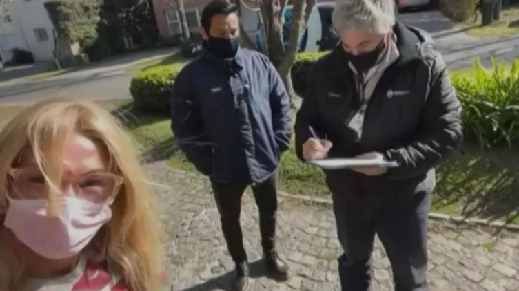 En vivo: Yanina Latorre mostró cuando llegó Gendarmería a su casa