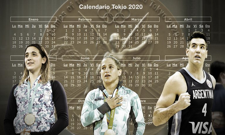 Tokio 2020: la agenda de la participación de los argentinos 