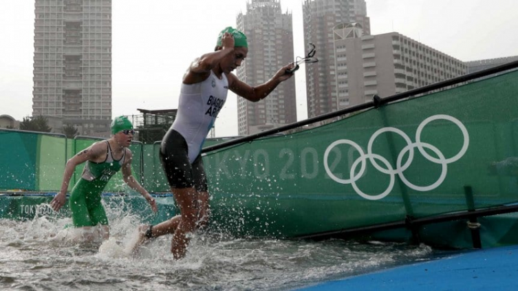 Romina Biagioli completó el triatlón en los Juegos