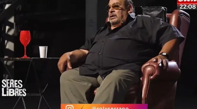 Roly Serrano habló sobre su adicción