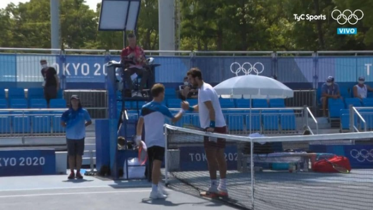 Schwartzman perdió con Khachanov y se despidió de Tokio