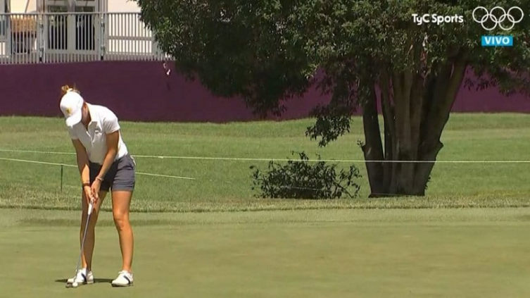 Magdalena Simmermacher: primera argentina en el golf olímpico